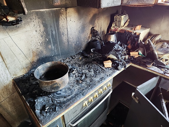 Požar luksuznog apartmana u Cancinima kod Poreča - Foto Tanja Kocijančić