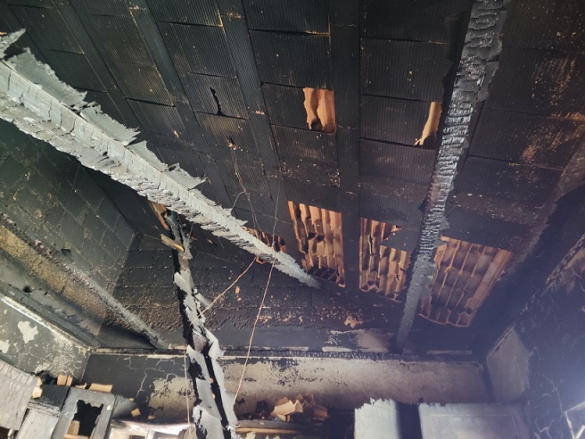 Požar luksuznog apartmana u Cancinima kod Poreča - Foto Tanja Kocijančić