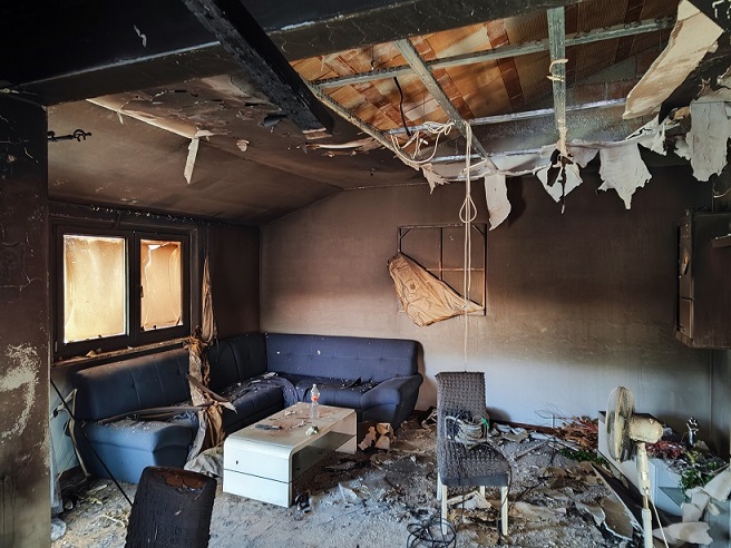 Požar luksuznog apartmana u Cancinima kod Poreča - Foto Tanja Kocijančić