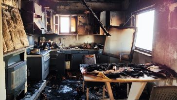 Požar luksuznog apartmana u Cancinima kod Poreča - Foto Tanja Kocijančić