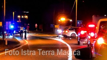Nesreća kod Musaleža 30.8.2026. Foto Istra Terra Magica