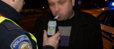 policija alkotest vikend prometna akcija