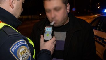 policija alkotest vikend prometna akcija