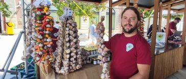 Dean Pamić Nefat na Festivalu češnjaka u Poreču - Foto Tanja Kocijančić