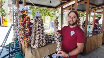 Dean Pamić Nefat na Festivalu češnjaka u Poreču - Foto Tanja Kocijančić