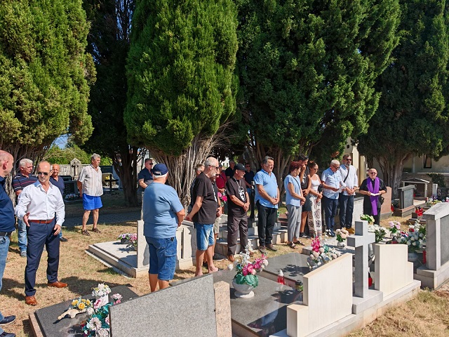 Funtana se prisjetila hrvatskog branitelja Stipana Liovića, poginulog 12. kolovoza 1995. Uz obitelj, počast su mu odali suborci, mještani i predstavnici Općine.