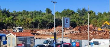 Gradnja novog trgovačkog centra Kaufland u Poreču - Foto Tanja Kocijančić