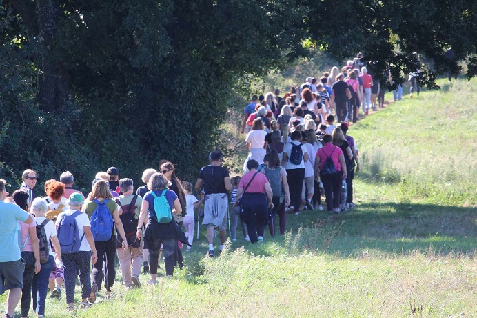 Hodanje na SVjetski dan turizma - Foto TZ Žminj