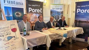 Foto TZ Poreč - presica za manifestaciju „Cabernet Sauvignon & plava riba, s ljubavlju“
