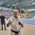 Amir Rešidović s medaljom na Svjetskom prvenstvu u karateu poreč