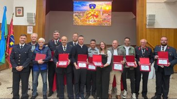 DVD Grom Kaštelir-Labinci proslavio 20 godina djelovanja - Foto Općina Kaštelir-Labinci