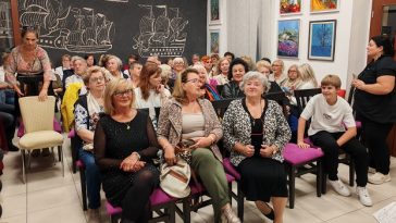 Otvorenje izložbe Lidije Rubeša u Galiji