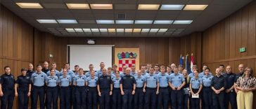 policajci vježbenici policija mup policijska urpava istarska