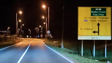 mjesto nesreće sudara gdje je poginuo motociklist